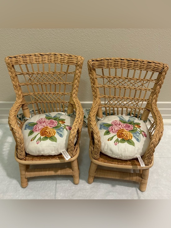American Girl Other - American Girl Doll
Samantha's Wicker Chairs